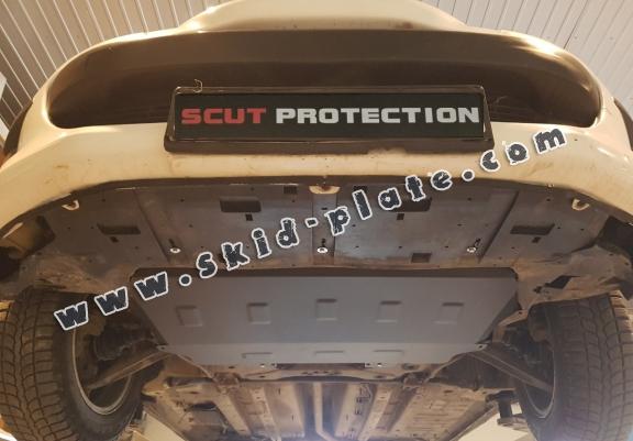 Steel skid plate for the protection of the engine and the gearbox for Peugeot 5008
