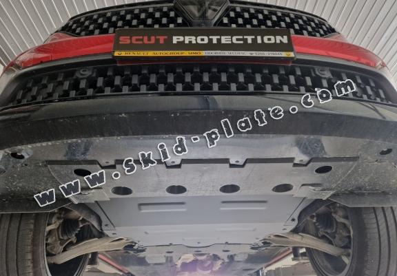 Steel skid plate for Renault Austral