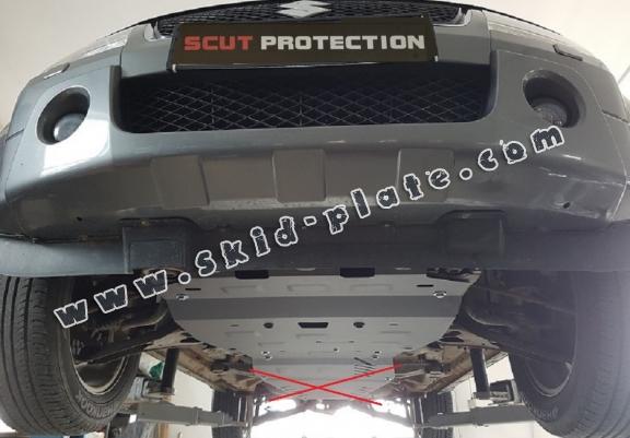 Steel skid plate for Suzuki Grand Vitara 2