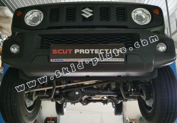 Steel transfer case skid plate for Suzuki Jimny - 3-door model