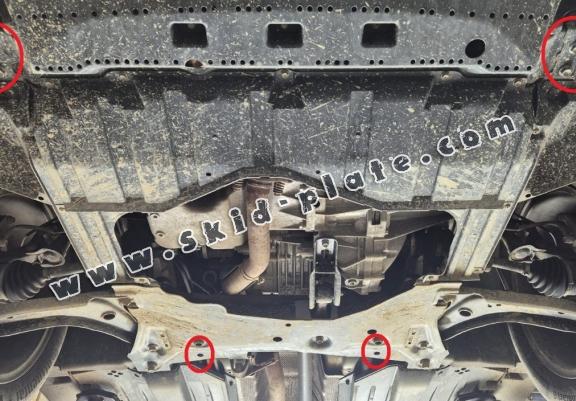Aluminum skid plate for Suzuki Vitara