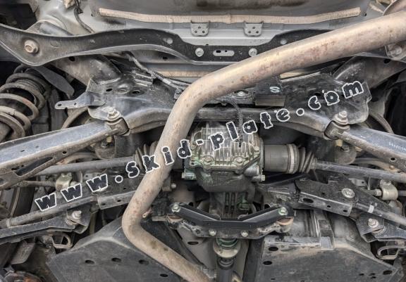 Steel diferential skid plate for Subaru Forester