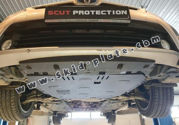 Steel skid plate for Toyota Prius
