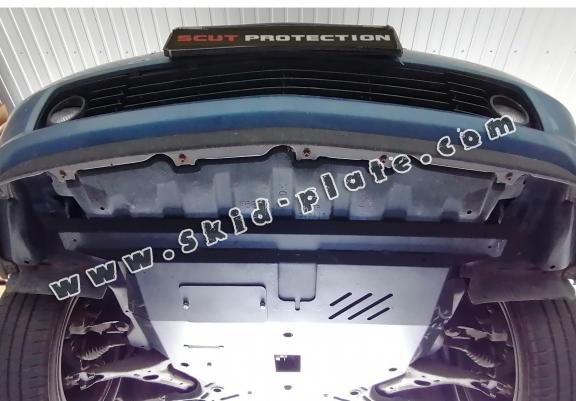 Steel skid plate for Toyota Prius