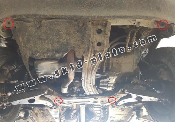 Steel skid plate for Toyota RAV 4