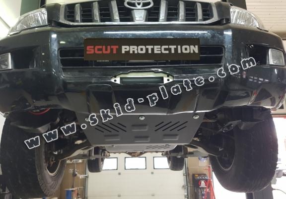 Steel skid plate for Toyota Fj Cruiser