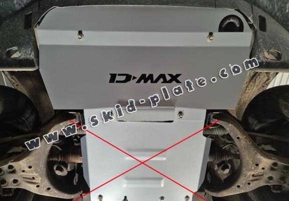 Steel radiator skid plate for Isuzu D-Max