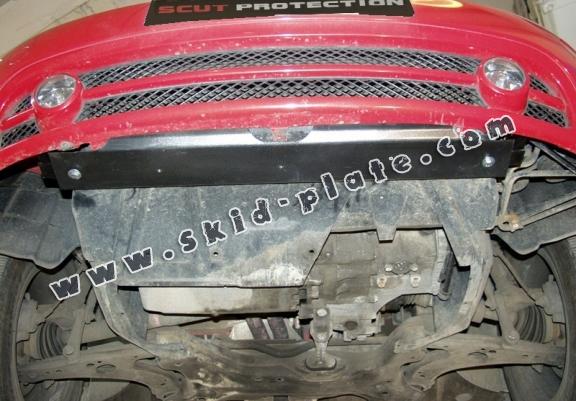 Steel skid plate for Volkswagen New Beetle