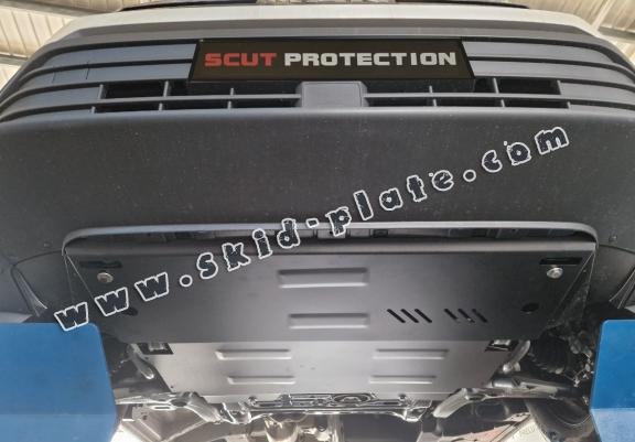 Steel skid plate for MAN Tge