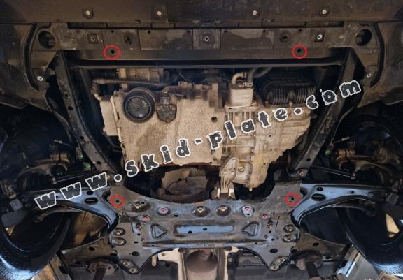 Steel skid plate for Volvo XC40