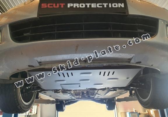 Aluminum skid plate for VW Golf 6