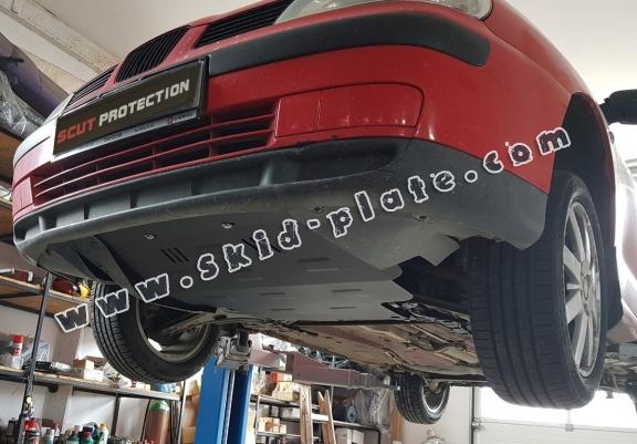Steel skid plate for Volkswagen Vento