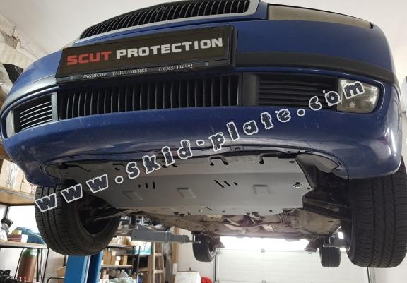 Steel skid plate for Skoda Rapid