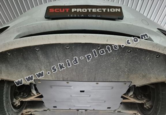 Front electric motor skid plate for Tesla Model Y AWD