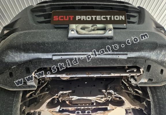 Steel skid plate for Isuzu D-Max