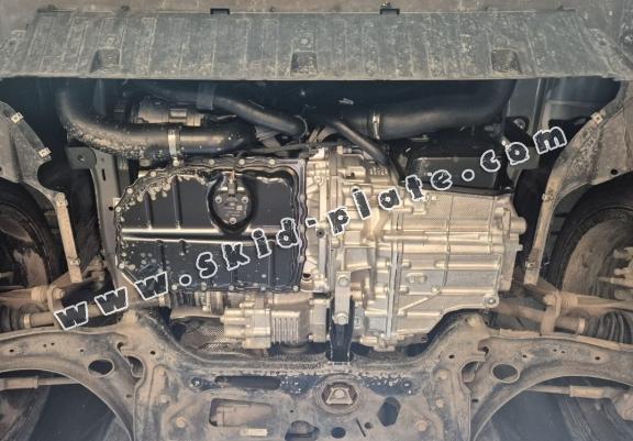 Aluminum skid plate for Skoda Kodiaq