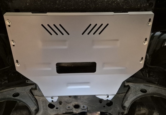 Aluminum skid plate for Ford Transit 4x4