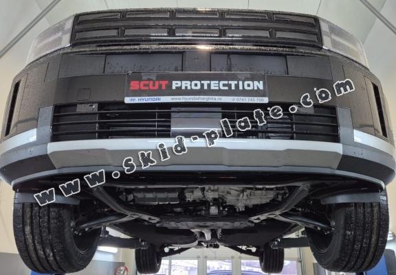 Steel skid plate for Hyundai Santa Fe