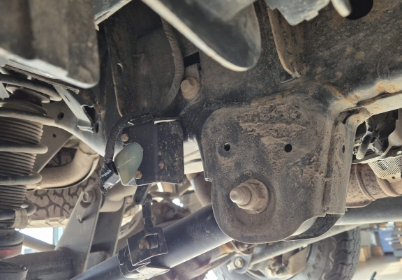 Aluminium Rear Trailing Arm Sensor Skid Plate Ford Ranger Raptor