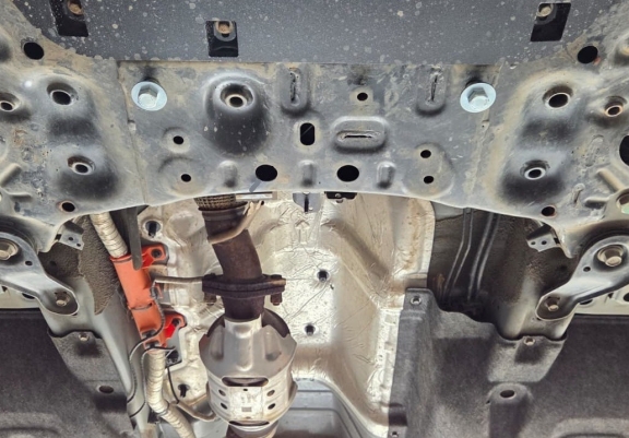 Steel skid plate for Hyundai Tucson