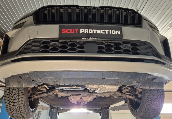 Steel skid plate for Vw Tiguan