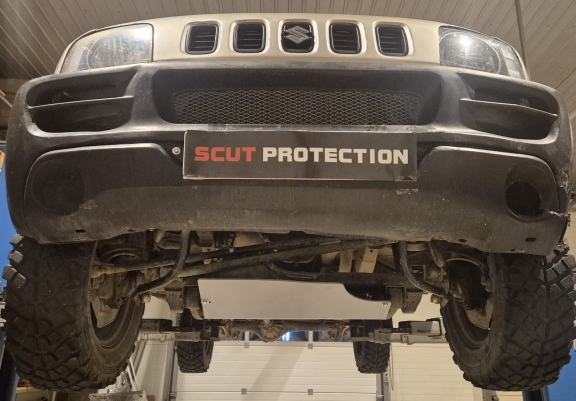 Skid plate for Suzuki Jimny - aluminum