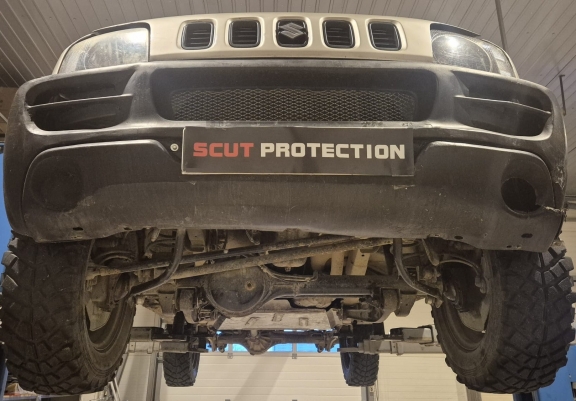 Skid plate for Suzuki Jimny - aluminum