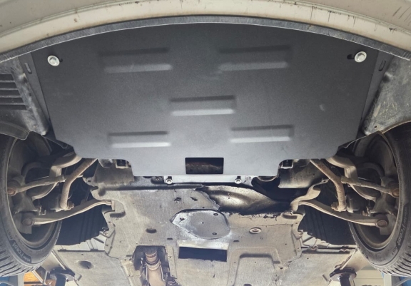 Steel skid plate for BMW Seria 5 E60/E61 standard front bumper