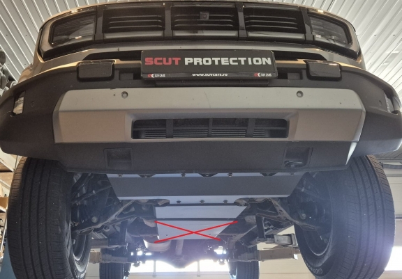 Steel skid plate for Baic Beijing BJ40