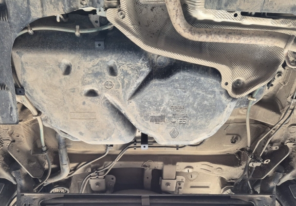Steel fuel tank skid plate  for Dacia Jogger