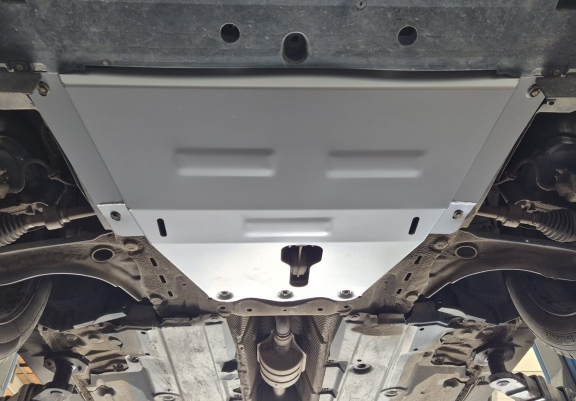 Aluminum skid plate for Dacia Logan
