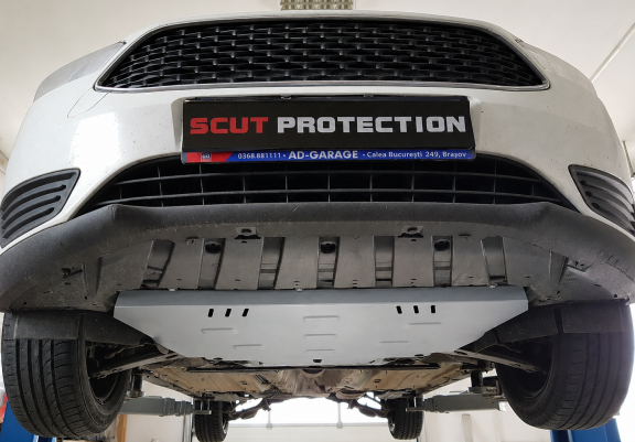Aluminium skid plate for Ford Transit Connect