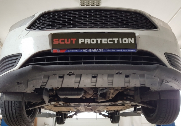 Aluminium skid plate for Ford Transit Connect