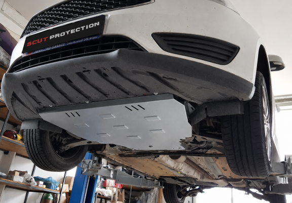 Aluminium skid plate for Ford Transit Connect