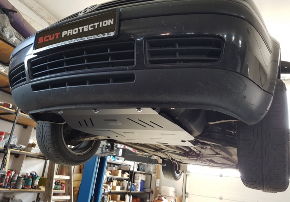 Aluminum skid plate for Seat Leon