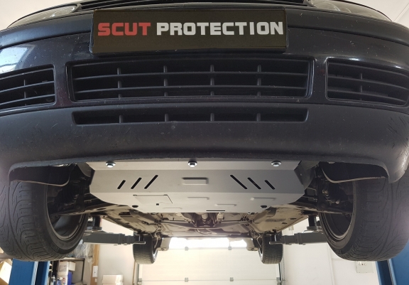 Aluminum skid plate for Seat Leon