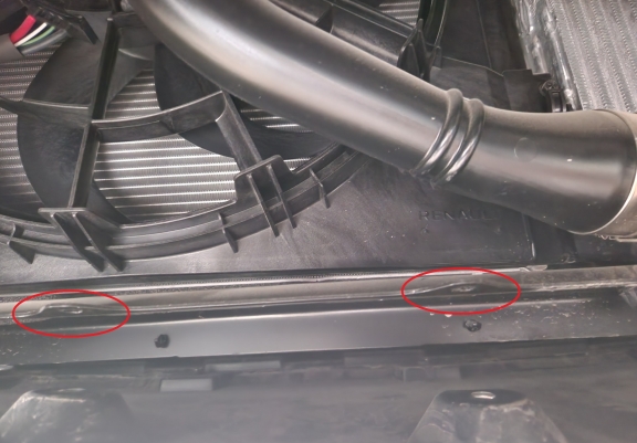 Aluminium skid plate for Renault Austral