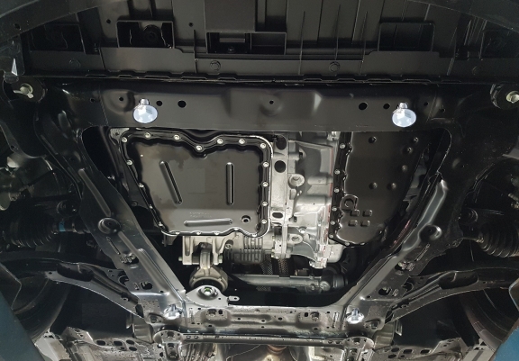 Aluminium skid plate for Renault Koleos
