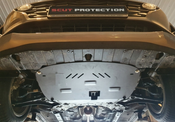 Steel skid plate for Kia Rio 3