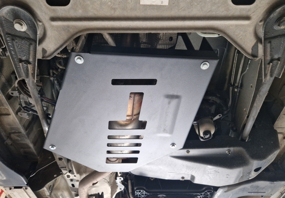 Steel catalytic converter plate/cat lock for Renault Trafic