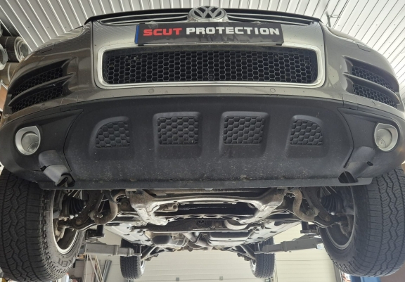 Steel skid plate for Volkswagen Touareg 7L