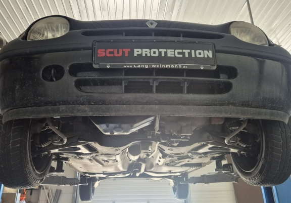 Steel skid plate for Renault Twingo