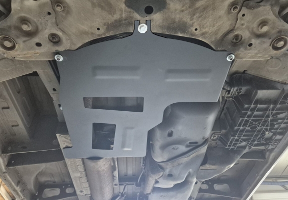 Steel catalytic converter plate/cat lock for Renault Master