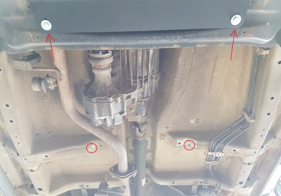 Steel skid plate for Suzuki Grand Vitara - promotional package