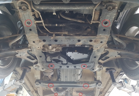 Aluminium skid plate for Suzuki Grand Vitara - promotional package