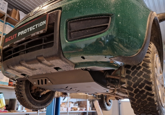 Steel skid plate for Fiat Panda 4x4 - promotional package
