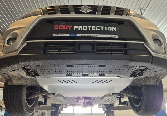 Aluminium skid plate for Suzuki SX 4 - promotional package
