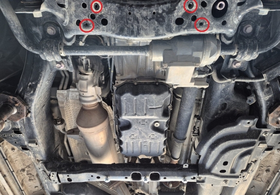 Aluminium skid plate for Toyota Land Cruiser - promotional package