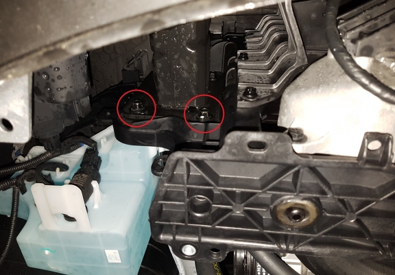 Aluminum skid plate for Kia C eed