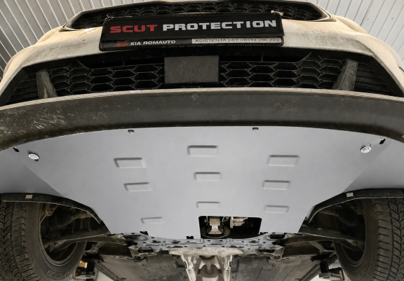Aluminum skid plate for Kia C eed